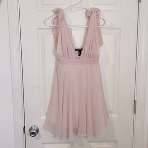 Pink tulle dress